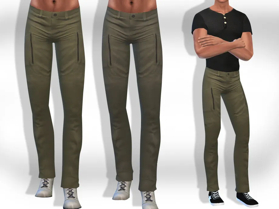 Male Sims Casual Pants