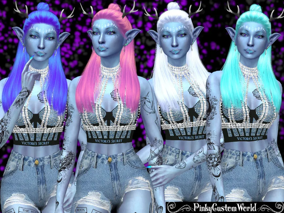 Bonus Retexture of Lira hair by Anto