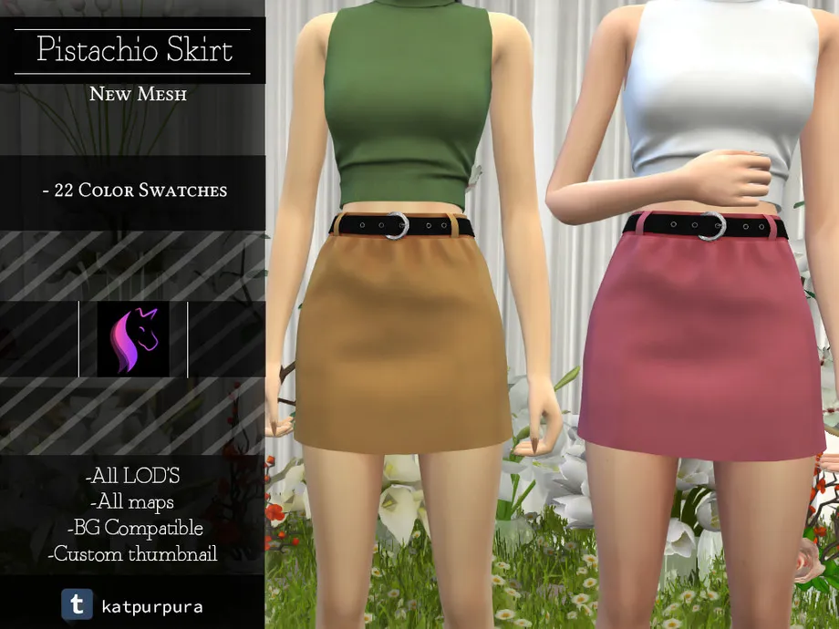Pistachio Skirt