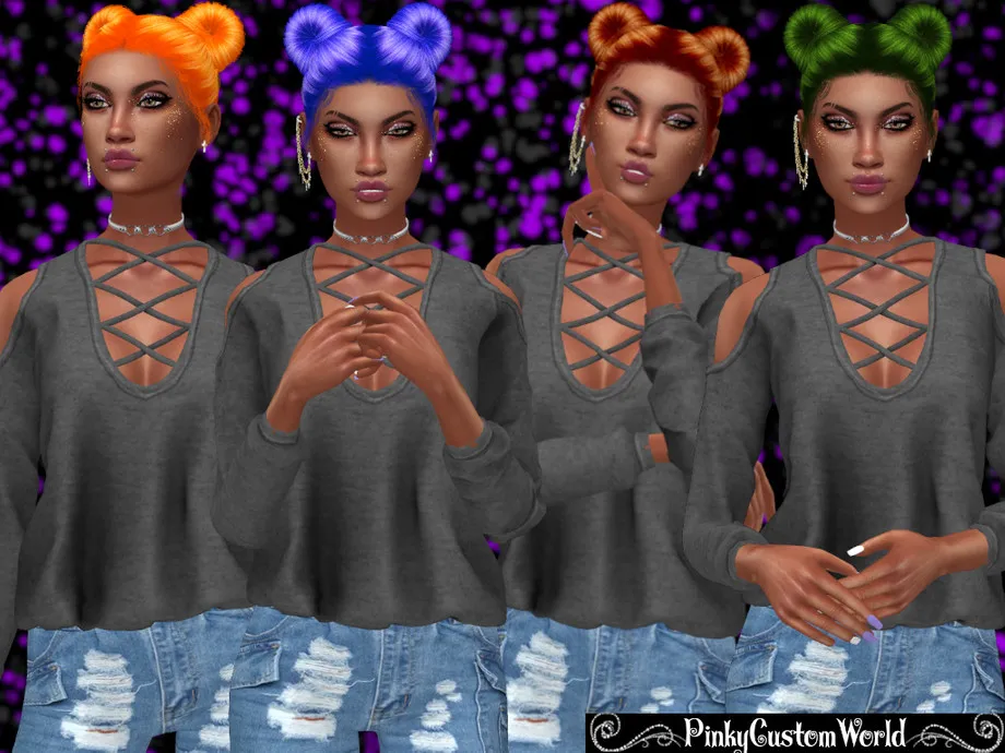 Retexture of Minnie hair by Anto