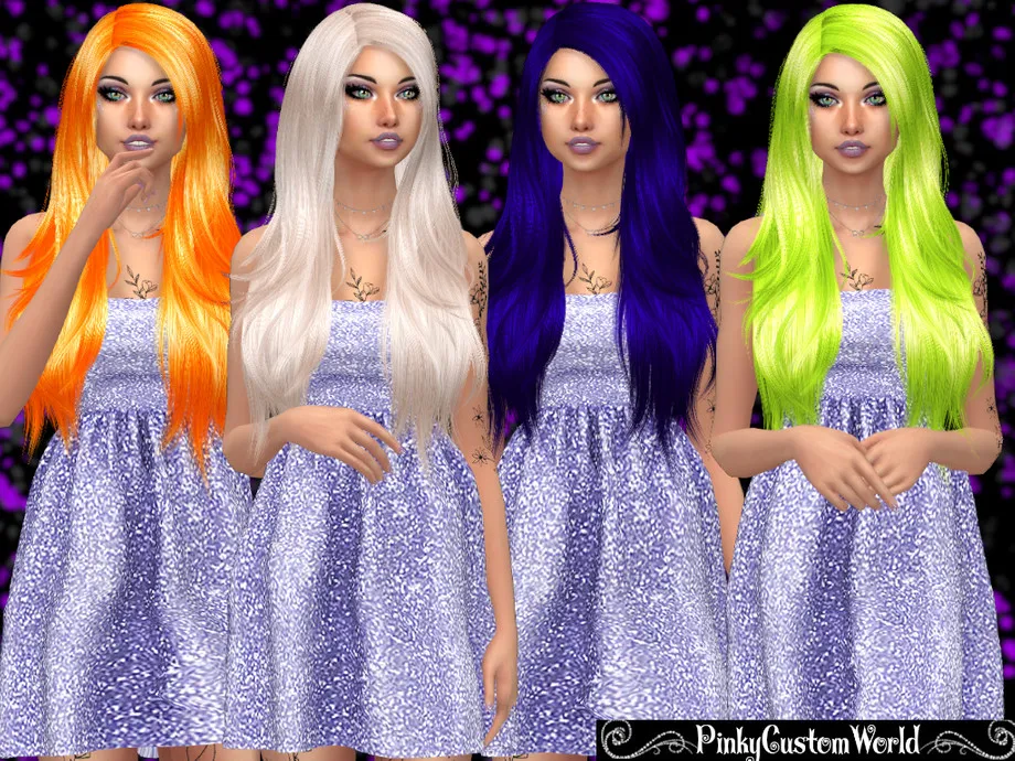 Retexture of Amber Lights hair by Stealthic