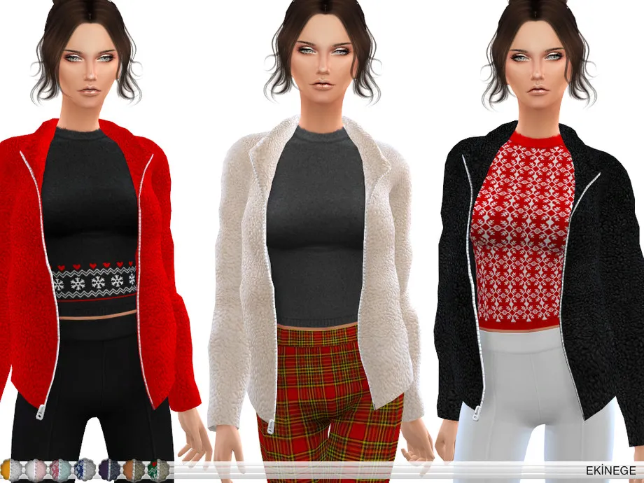 Faux Shearling Jacket