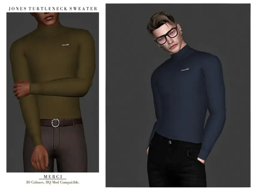 Jones Turtleneck Sweater - Image 1
