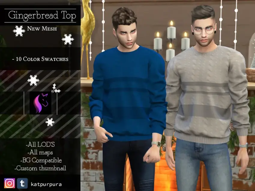 Gingerbread Top - Image 1