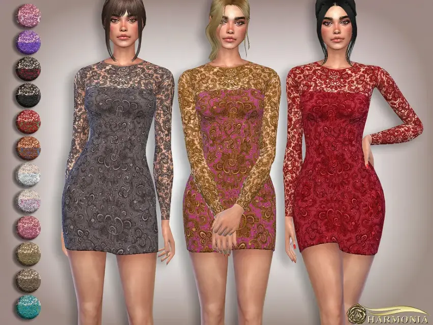 w-920h-690-3216878.jpg Long-Sleeve Floral Lace Mesh - Image 1