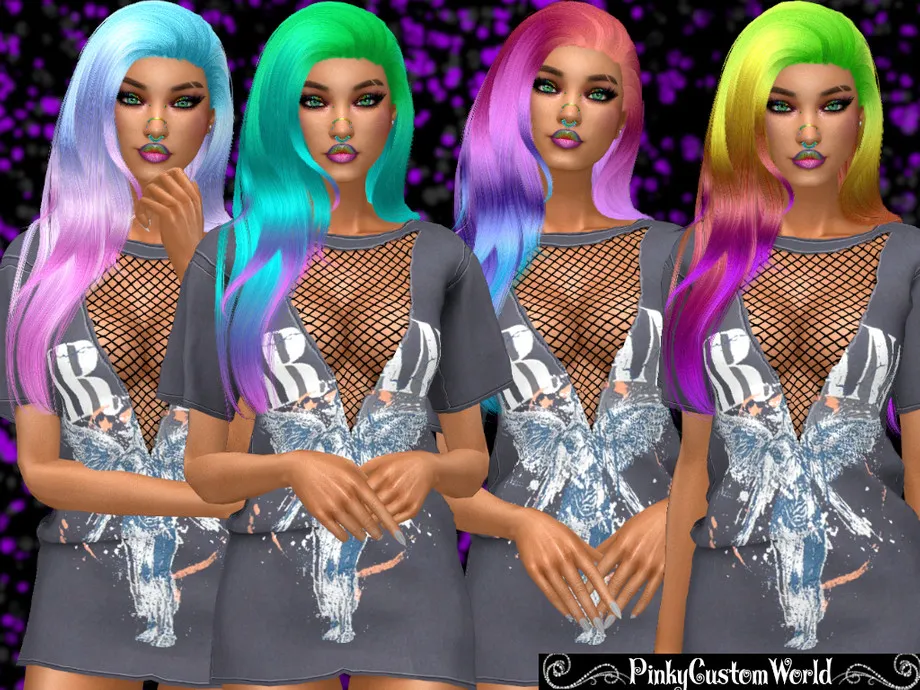 Fantasy Retexture of Captivated hair by Stealthic