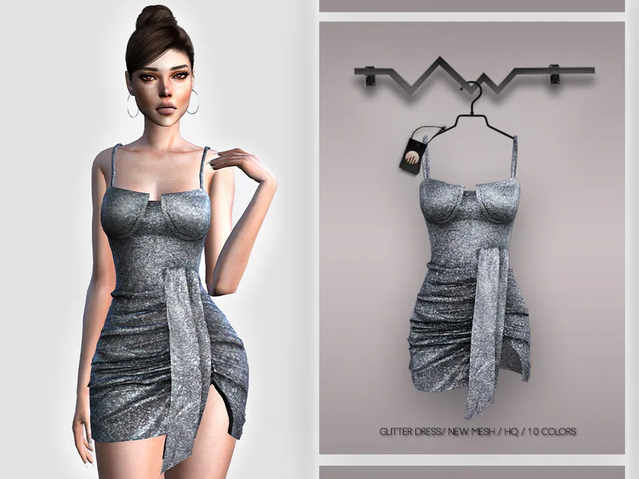 Glitter Dress BD395