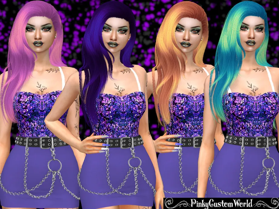 Bonus Retexture of Captivated hair by Stealthic