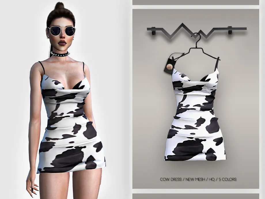 Cow Dress BD399