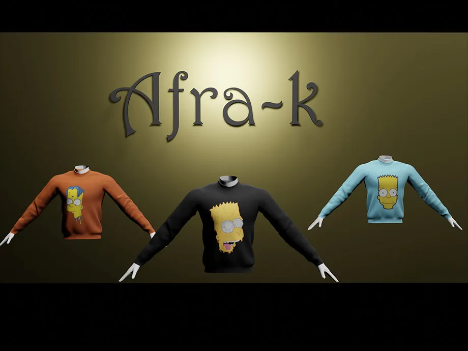 [Patreon] (Early Access) Bart Simpson sweatshirt