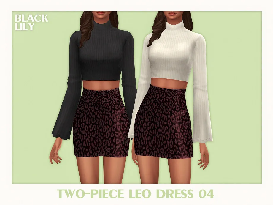 Two-Piece Leo Dress 04