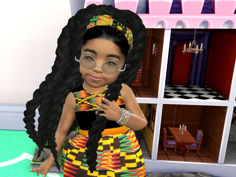 Dramatic Braids ~ Toddler