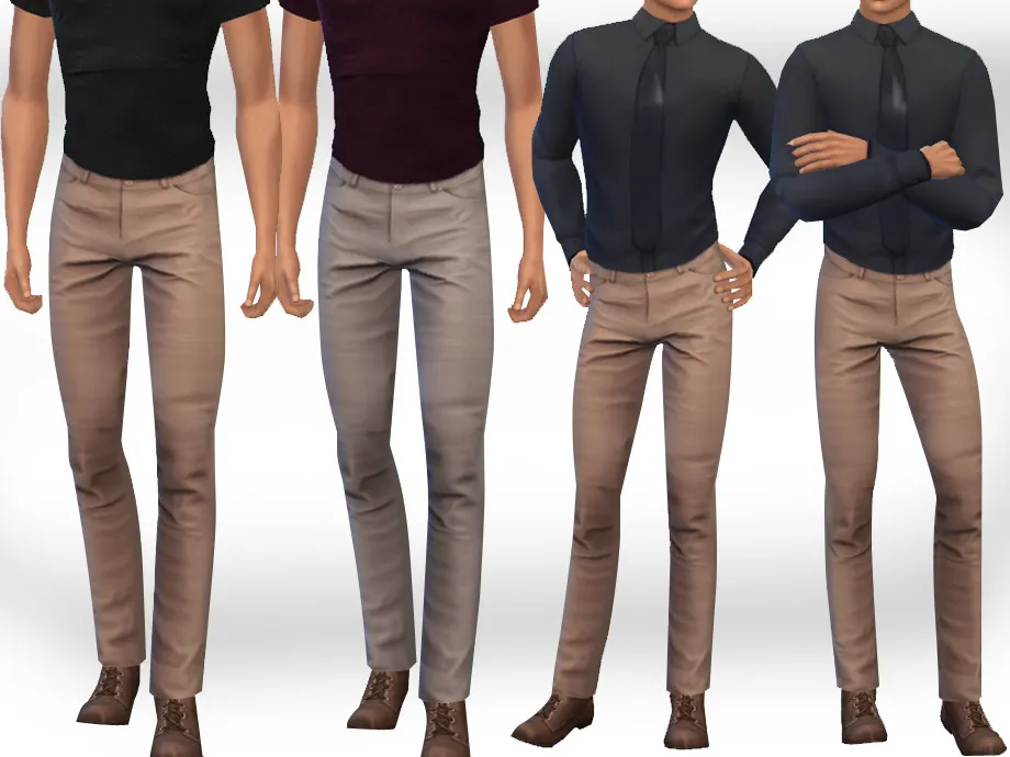 Male Sims Casual Pants