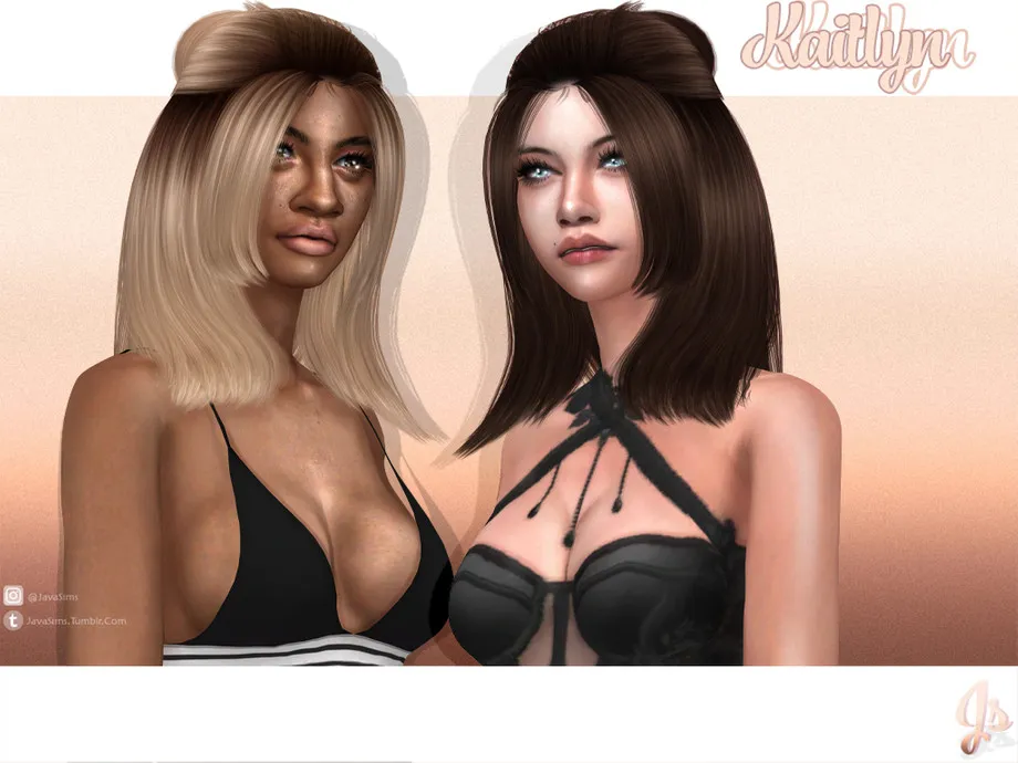 JavaSims- Kaitlyn (Hairstyle)