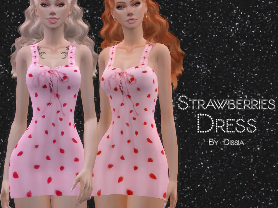 Strawberries Dress