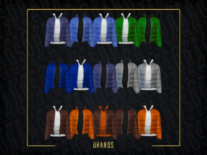 Puffer Jacket With Sweater - Image 1