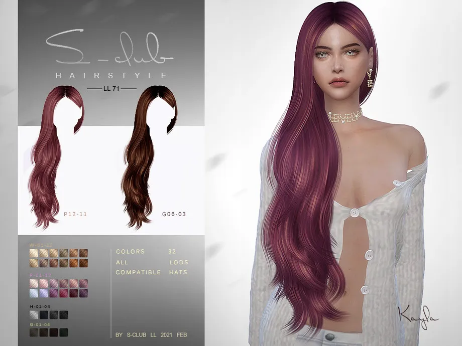 sclub_ts4_hair_n71_ Kayla_update