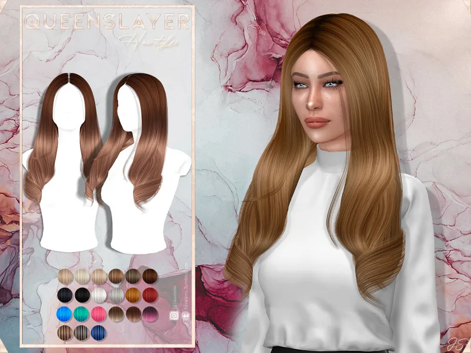 JavaSims- Queen's Layer (Hairstyle)