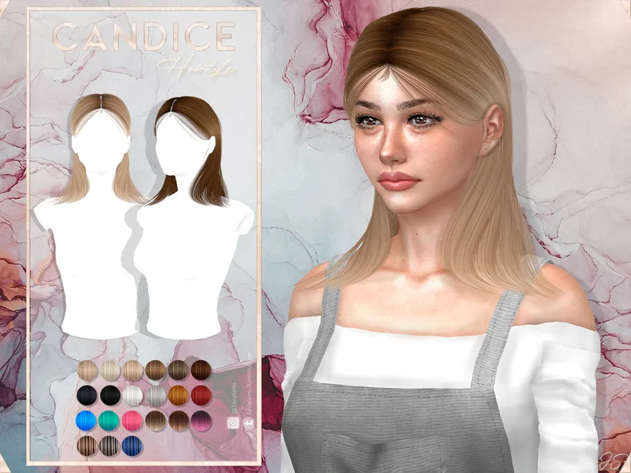 JavaSims- Candice (Hairstyle)