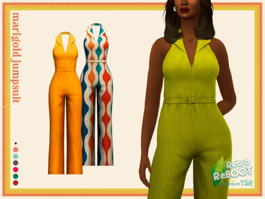 Retro ReBOOT - Marigold Jumpsuit