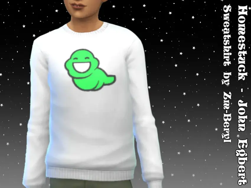 Homestuck - John Egbert [Sweatshirt by ZM-Beryl] - Image 1
