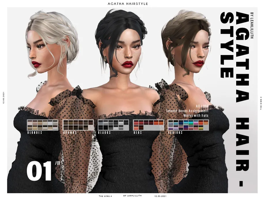 LeahLillith Agatha Hairstyle