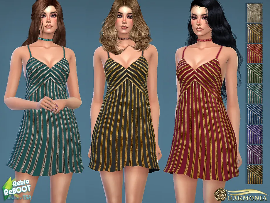 Retro ReBOOT - 70s Sequin-Embellished Disco Dress