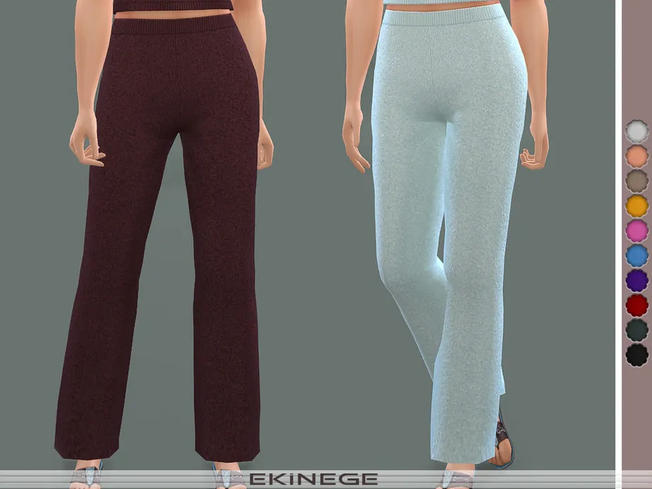 Knit Lounge Pants - Set24 - 2