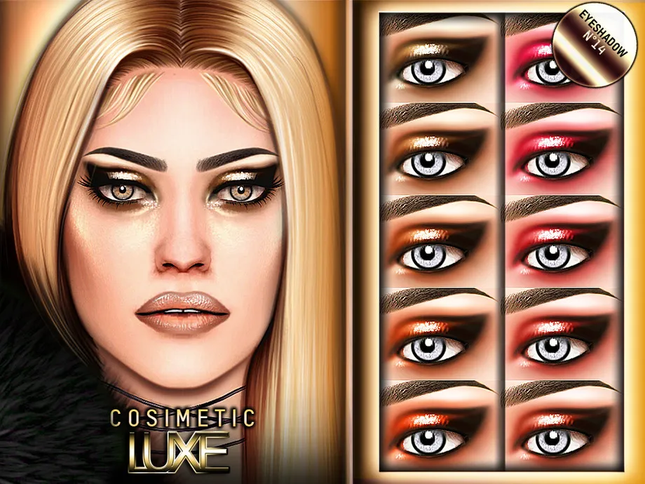 COSIMETIC LUXE Eyeshadow N14