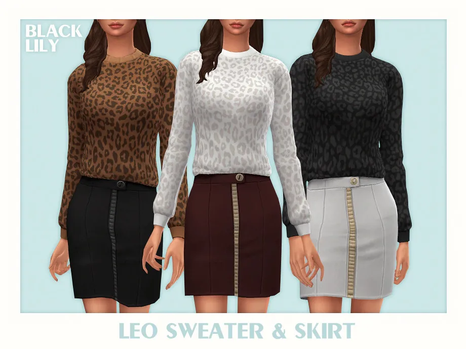Leo Sweater & Skirt