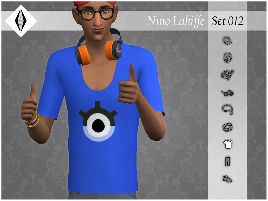 Nino Lahiffe - Set012 - Top - TShirt