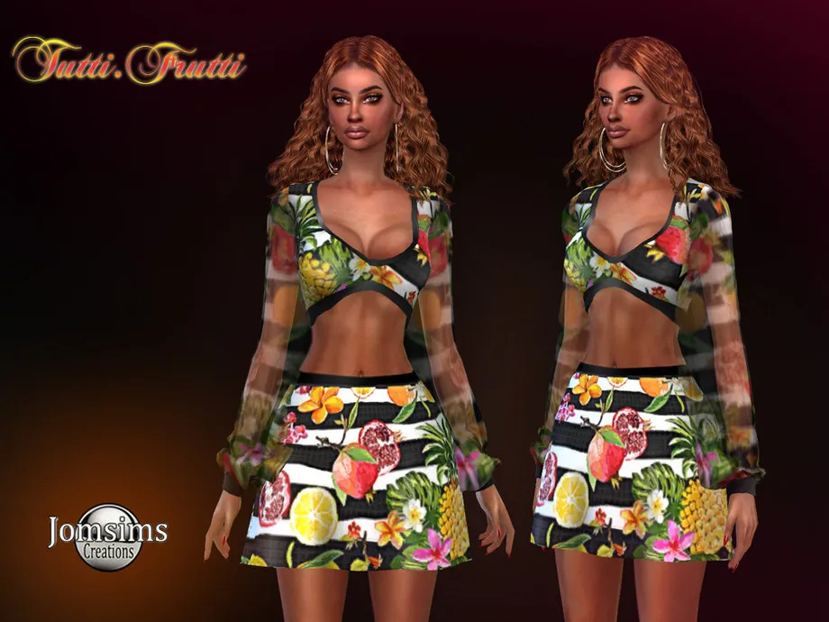 Tutti frutti dress
