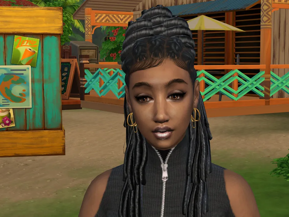 Sheba Hairstyle - Base Compatible