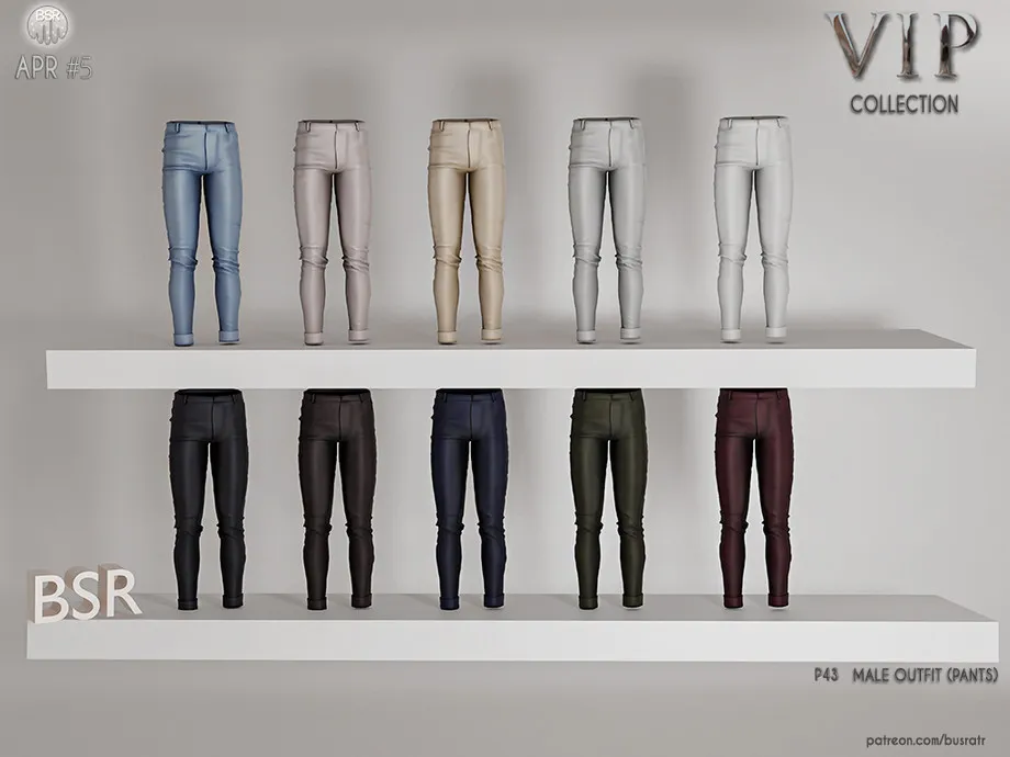 [PATREON]  (Early Access) Male Outfit (PANTS) P43