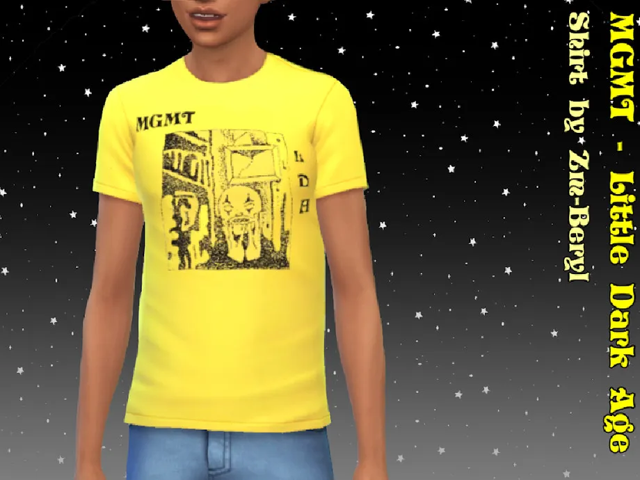 MGMT - Little Dark Age [Male Shirt by ZM-Beryl]