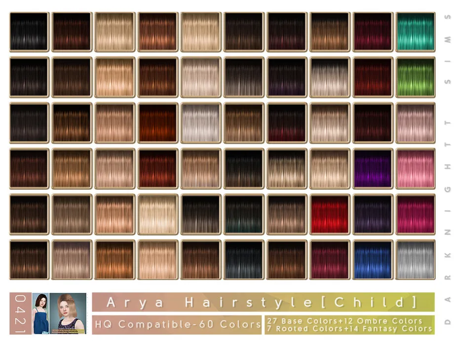 Arya Hairstyle [Child]