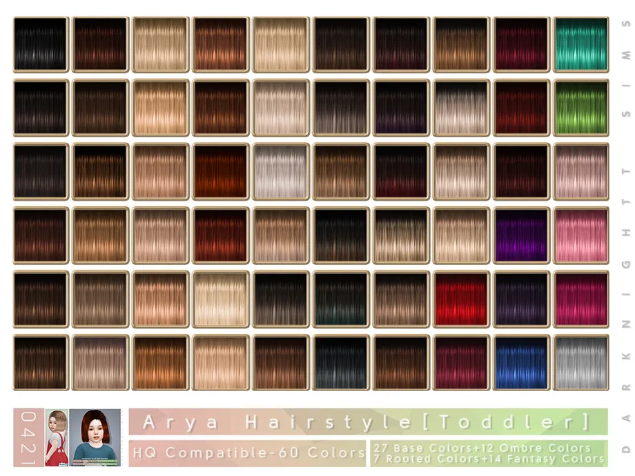 Arya Hairstyle [Toddler]