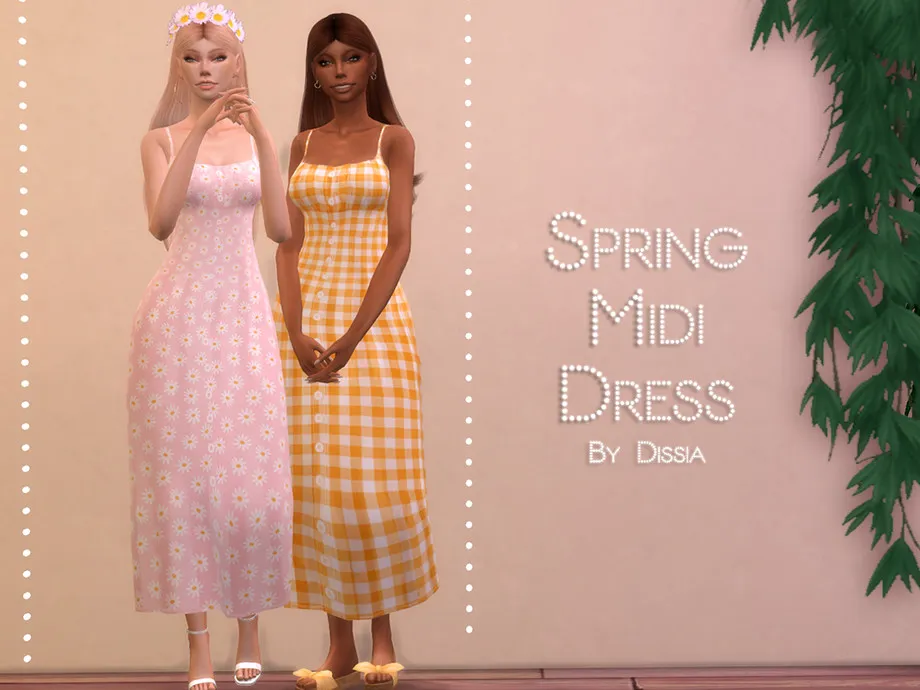 Spring Midi Dress