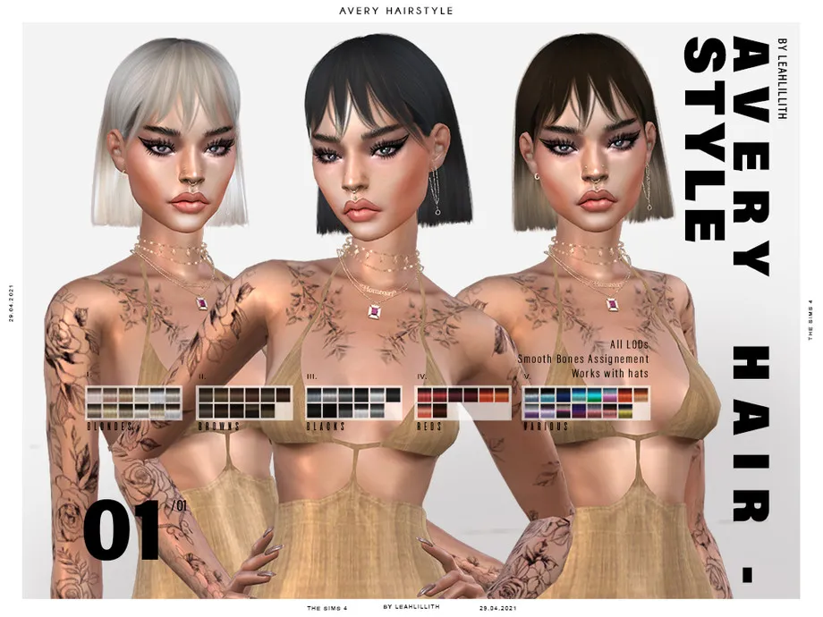 LeahLillith Avery Hairstyle