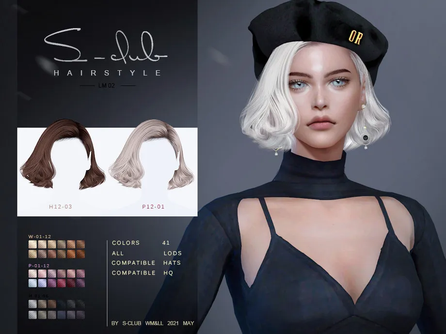 S-Club ts4 LW Hair 202102