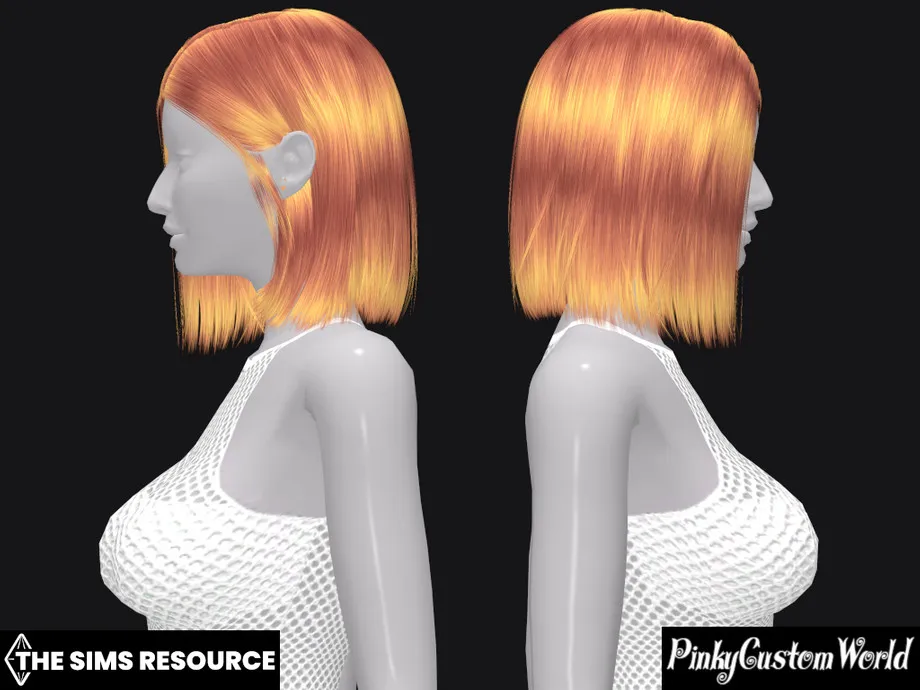 Bonus Retexture of Evie hair by LeahLillith
