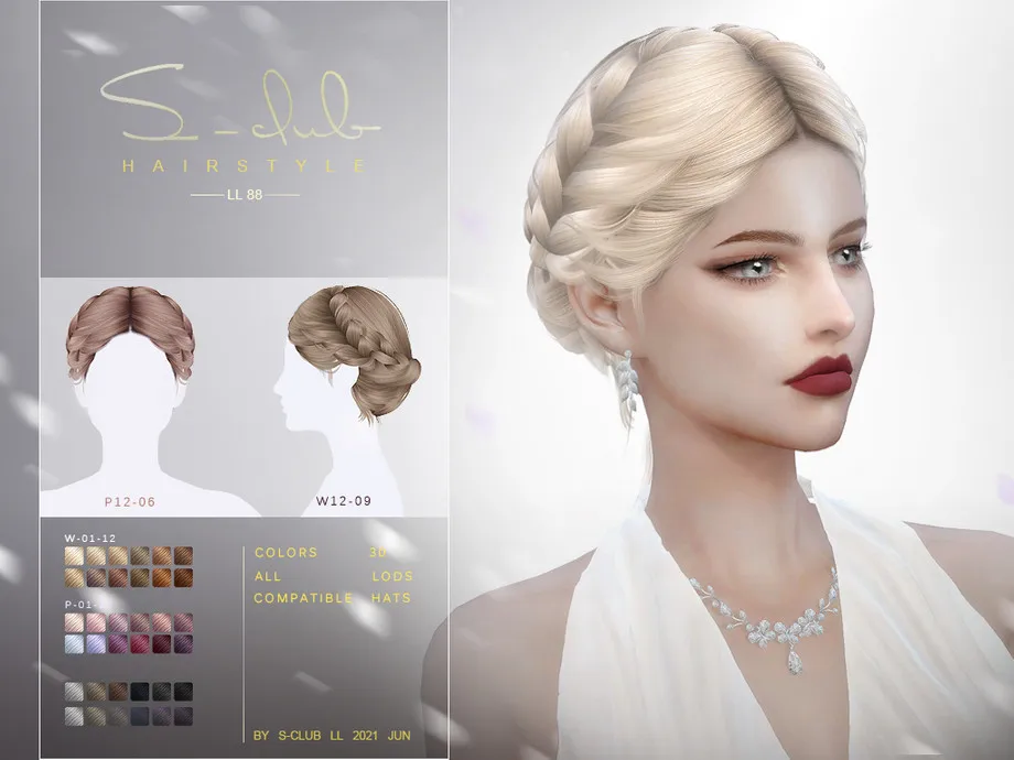S-Club ts4 LL Hair 88