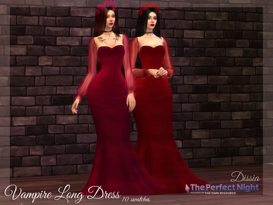 The Perfect Night - Vampire Long Dress