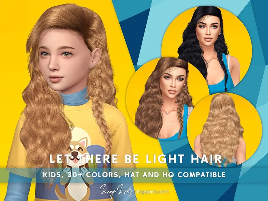 Let There be Light Hair for KIDS