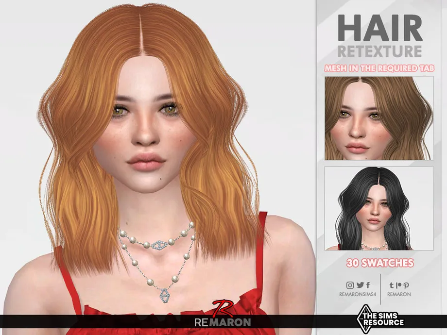 Abigail Hair Retexture Mesh Needed