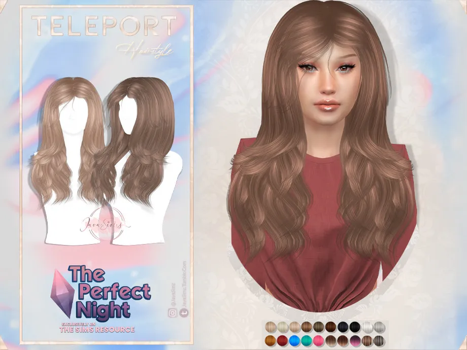 The Perfect Night- JavaSims- Teleport (Hairstyle)