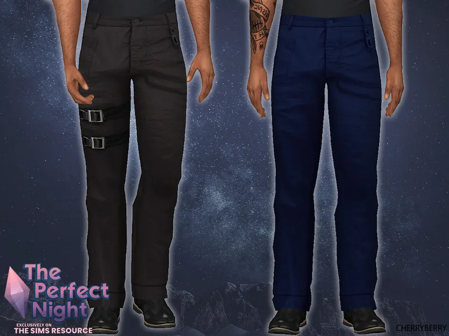 The Perfect Night Mens Gothic Pants