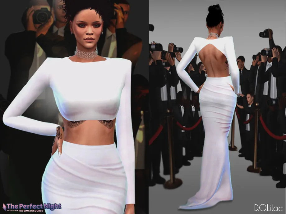 The Perfect Night - Rihanna Dress DO135