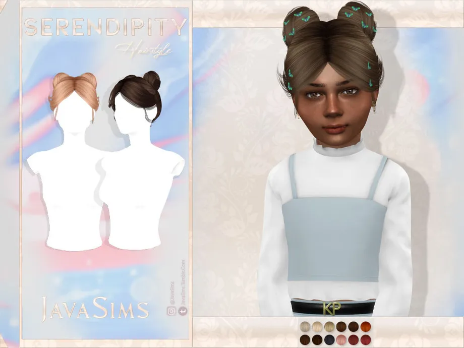 JavaSims- Serendipity (Child Hairstyle)
