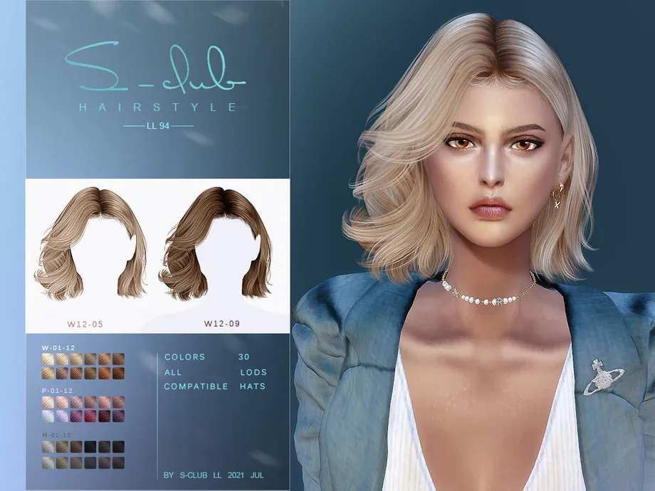 Short curly hairstyle for female by S-Club